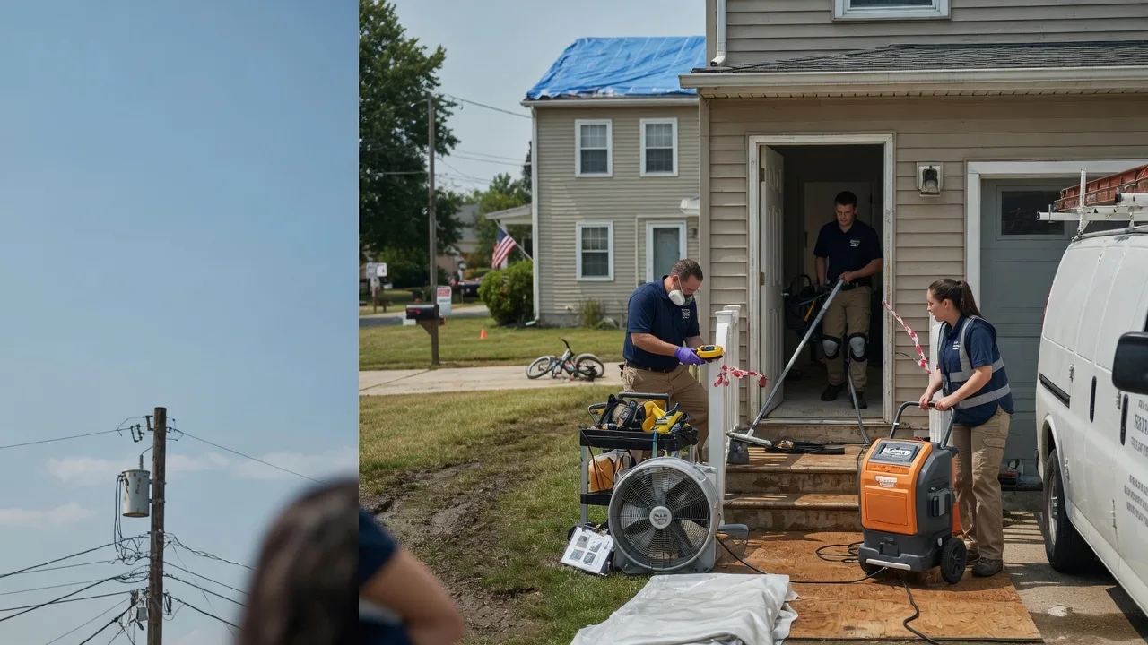 Water Damage Repair in Leeds, ME near me